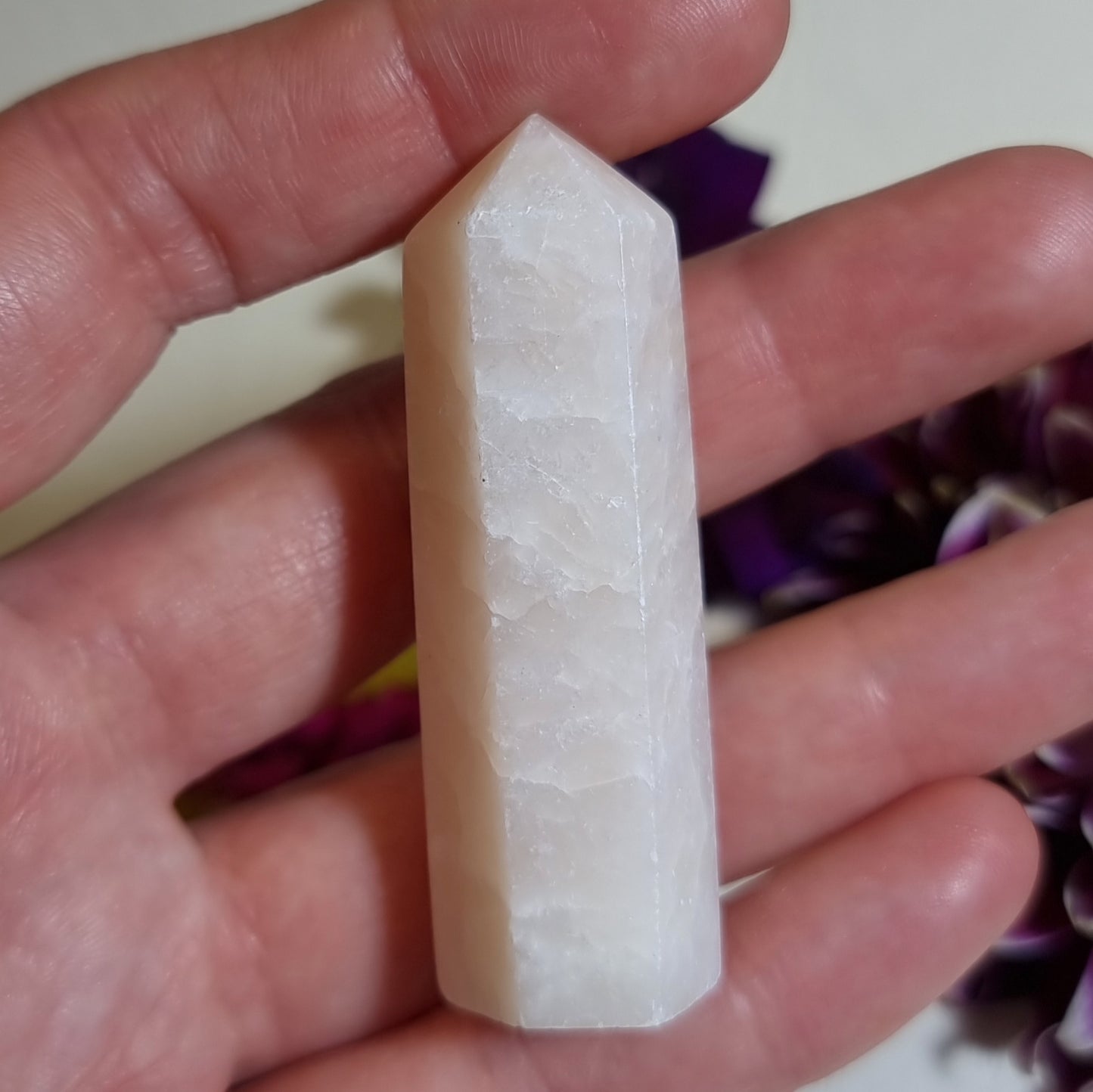 Obelisco Piedra Ópalo Rosado