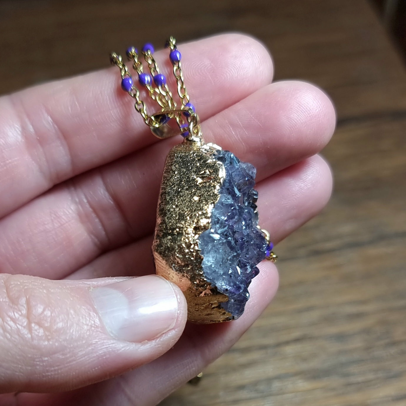 Collar Drusa de Amatista #2