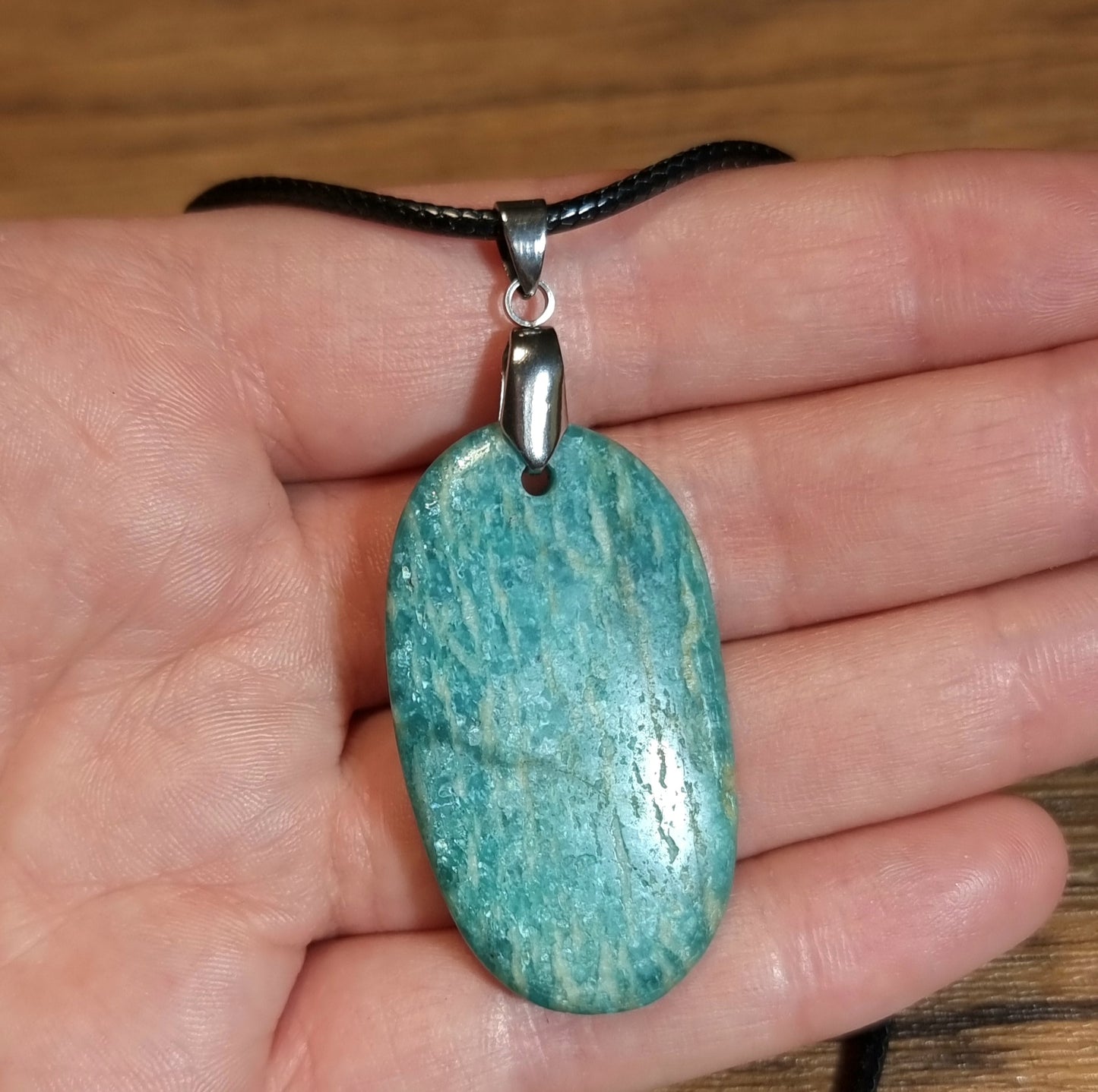 Collar Piedra Amazonita