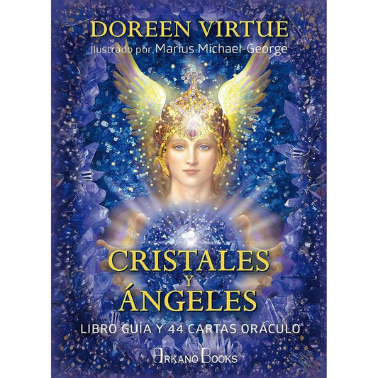 Cristales Y Ángeles - Libro Guía y 44 Cartas Oráculo - Doreen Virtue